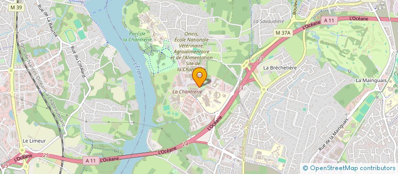 localisation de l'entreprise MONSIEUR ADRIEN RITOUET à NANTES