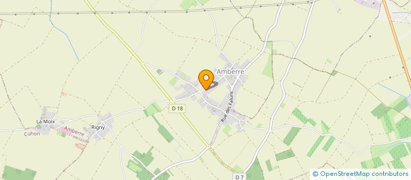 localisation de l'entreprise MONSIEUR ADRIEN ROBERT  AMBERRE