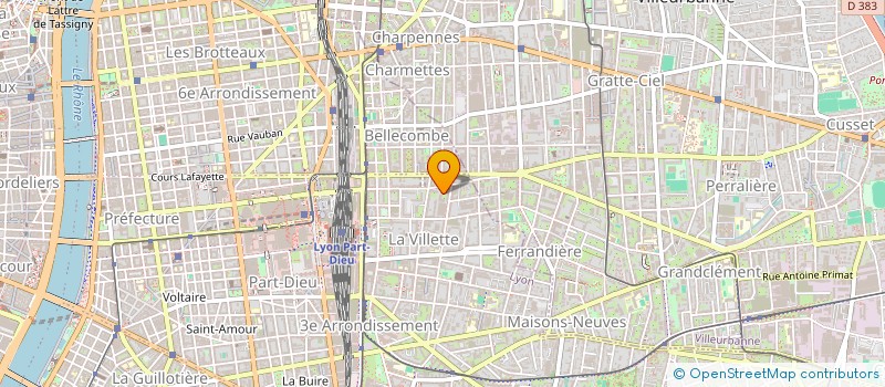 localisation de l'entreprise MONSIEUR ADRIEN ROCOURT  LYON