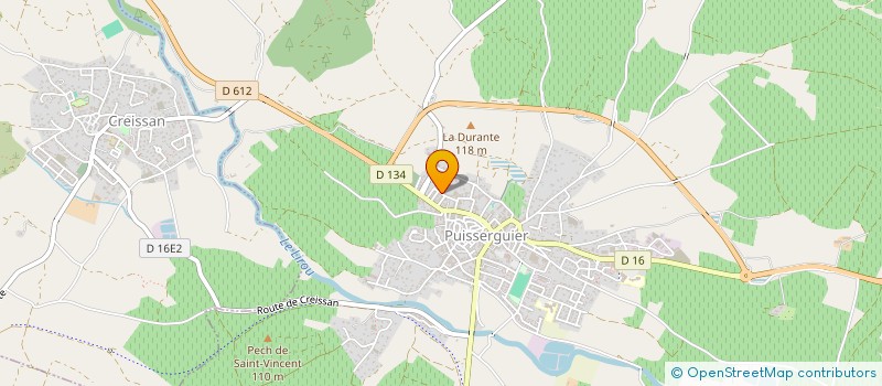 localisation de l'entreprise MONSIEUR ADRIEN RODA à PUISSERGUIER