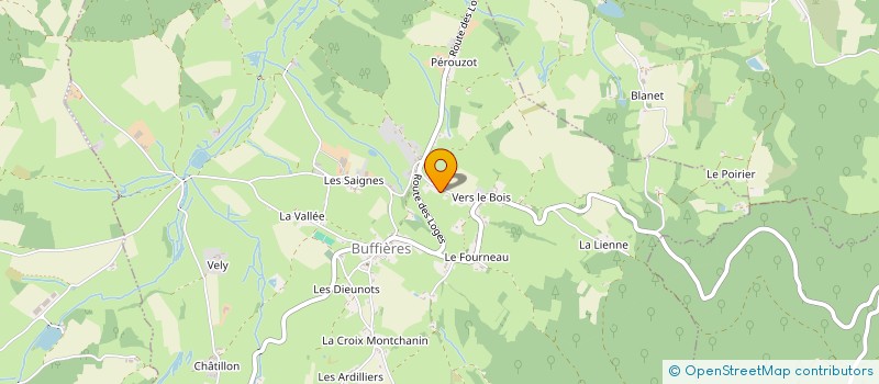 localisation de l'entreprise MONSIEUR ADRIEN ROGUEZ à BUFFIERES