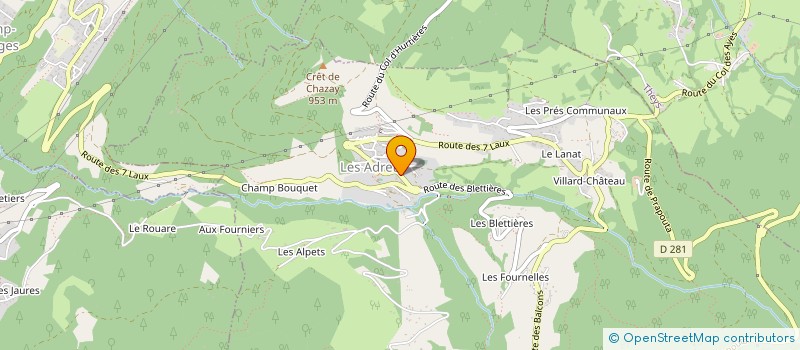 localisation de l'entreprise MONSIEUR ADRIEN ROL à LES ADRETS