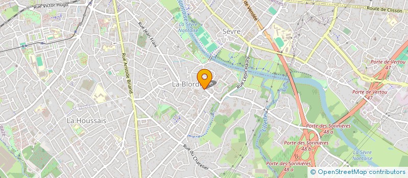 localisation de l'entreprise MONSIEUR ADRIEN ROUILLON  REZE