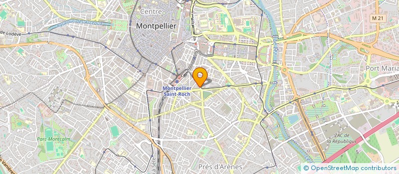 localisation de l'entreprise MONSIEUR ADRIEN ROUSSEAU à MONTPELLIER