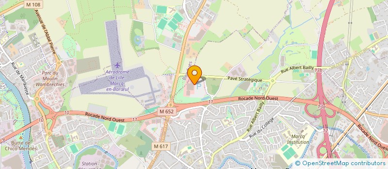 localisation de l'entreprise MONSIEUR ADRIEN ROUSSEAU  MARCQ-EN-BARUL