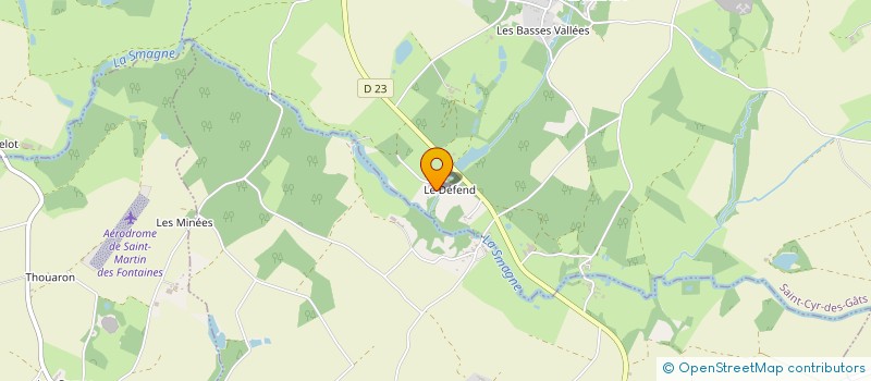 localisation de l'entreprise MONSIEUR ADRIEN ROY  SAINT-CYR-DES-GATS