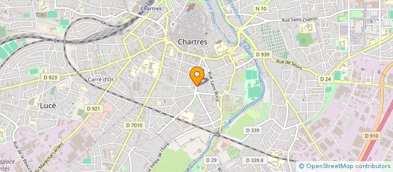 localisation de l'entreprise MONSIEUR ADRIEN ROYNEAU à CHARTRES