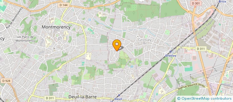 localisation de l'entreprise MONSIEUR ADRIEN RYVOL  GROSLAY