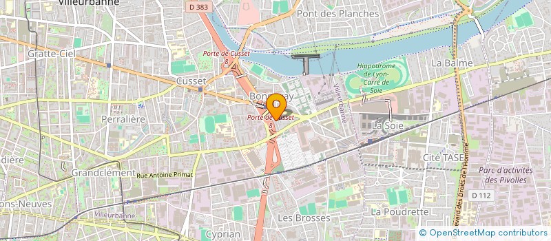 localisation de l'entreprise MONSIEUR ADRIEN SAID ERRAHMANI  VILLEURBANNE