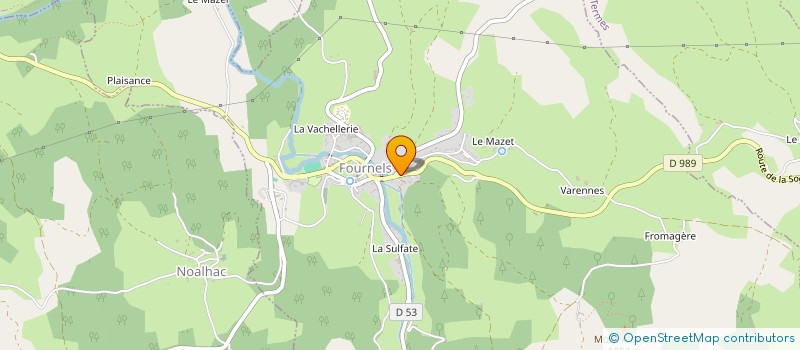 localisation de l'entreprise MONSIEUR ADRIEN SALGADO  ALBARET LE COMTAL