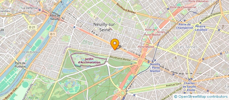 localisation de l'entreprise MONSIEUR ADRIEN SANTINHO à NEUILLY-SUR-SEINE