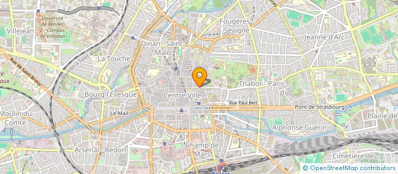 localisation de l'entreprise MONSIEUR ADRIEN SAVARY  RENNES