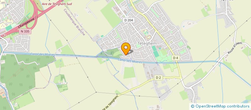 localisation de l'entreprise MONSIEUR ADRIEN SBABO  TETEGHEM-COUDEKERQUE-VILLAGE