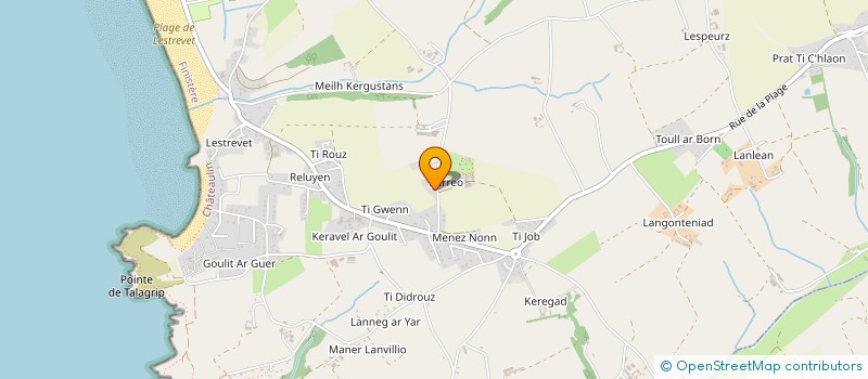 localisation de l'entreprise MONSIEUR ADRIEN SCOARNEC  PLOMODIERN