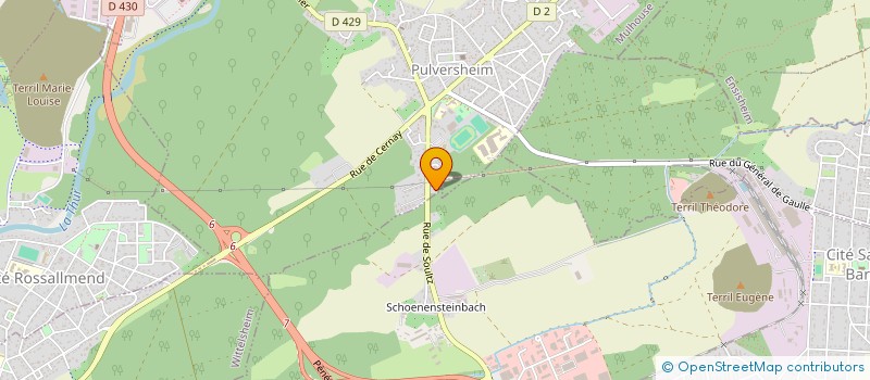 localisation de l'entreprise MONSIEUR ADRIEN SEIVERT  PULVERSHEIM