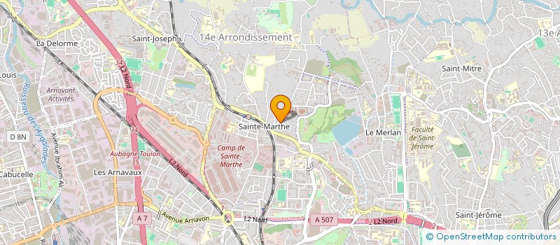 localisation de l'entreprise MONSIEUR ADRIEN SENIGALLIA à MARSEILLE