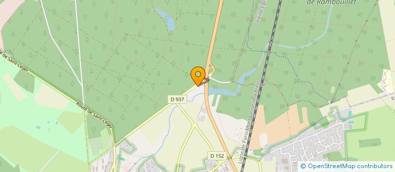 localisation de l'entreprise MONSIEUR ADRIEN SENRA  RAMBOUILLET