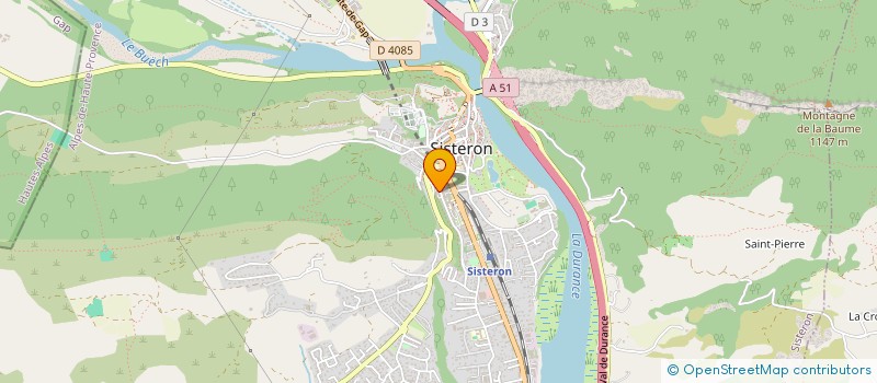 localisation de l'entreprise MONSIEUR ADRIEN SERY  SISTERON