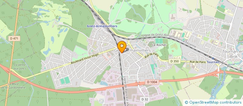 localisation de l'entreprise MONSIEUR ADRIEN SEVESTE  GRETZ-ARMAINVILLIERS