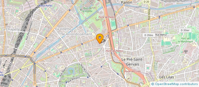 localisation de l'entreprise MONSIEUR ADRIEN SINICCO  PARIS