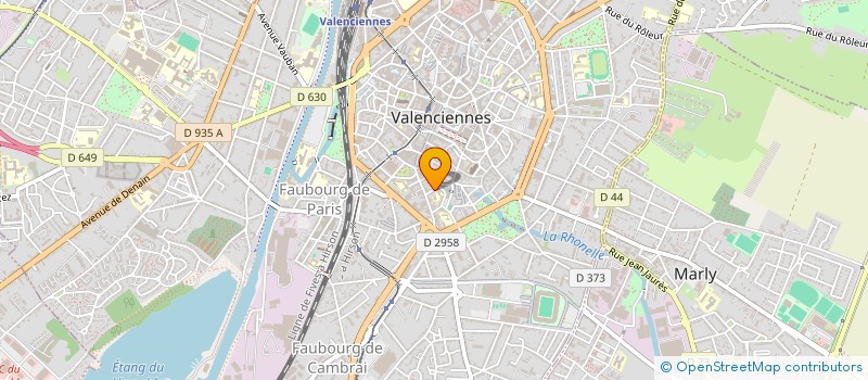 localisation de l'entreprise MONSIEUR ADRIEN SIWULA à VALENCIENNES