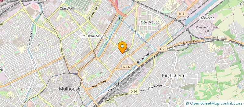 localisation de l'entreprise MONSIEUR ADRIEN SKRZYPCZAK  MULHOUSE