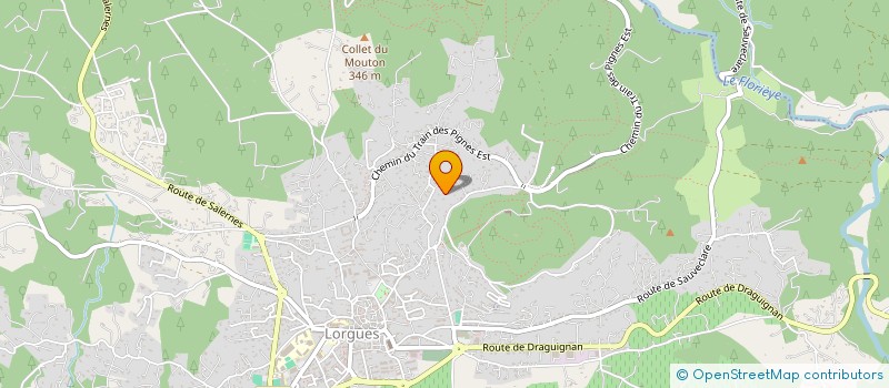 localisation de l'entreprise MONSIEUR ADRIEN SPAGNUOLO à LORGUES