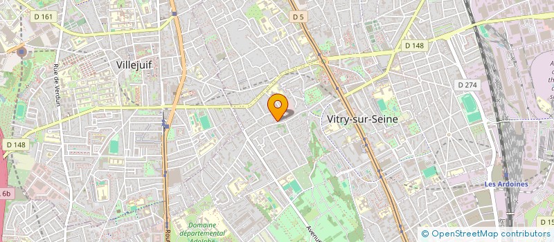 localisation de l'entreprise MONSIEUR ADRIEN SPONTA à VITRY-SUR-SEINE