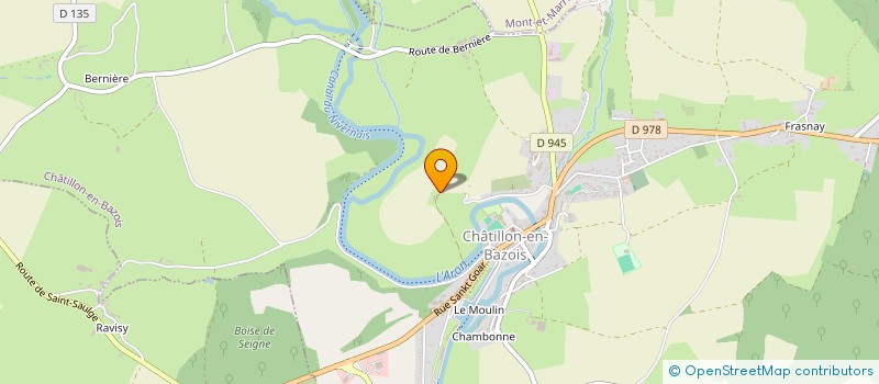 localisation de l'entreprise MONSIEUR ADRIEN SRIBNY à CHATILLON EN BAZOIS