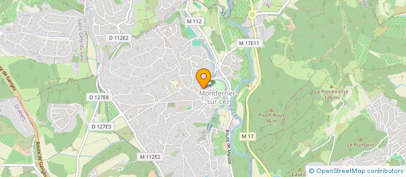 localisation de l'entreprise MONSIEUR ADRIEN STEFANINI à MONTFERRIER-SUR-LEZ