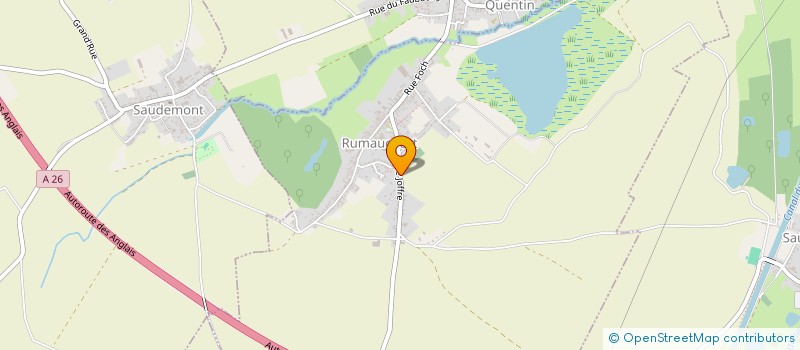 localisation de l'entreprise MONSIEUR ADRIEN STIKER  RUMAUCOURT