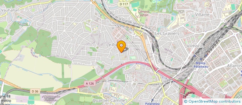 localisation de l'entreprise MONSIEUR ADRIEN STRUB à PALAISEAU