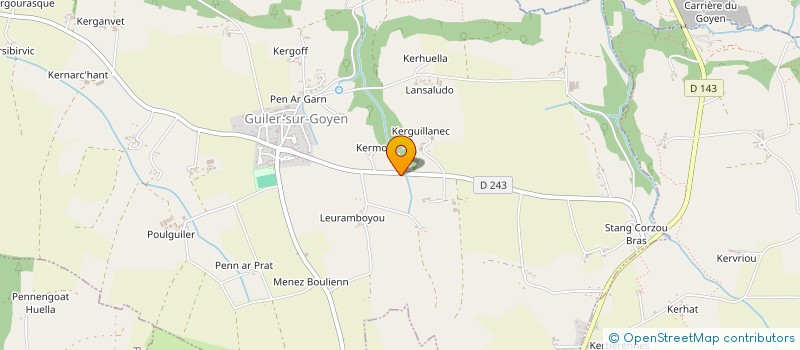 localisation de l'entreprise MONSIEUR ADRIEN STUYCK  GUILER-SUR-GOYEN