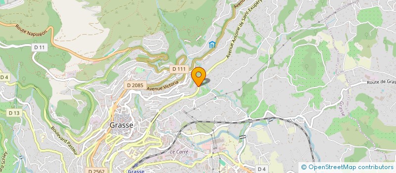 localisation de l'entreprise MONSIEUR ADRIEN SUSINI à GRASSE