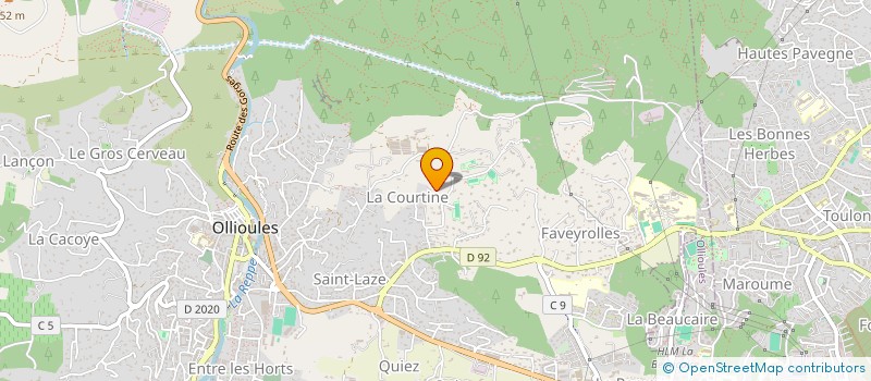 localisation de l'entreprise MONSIEUR ADRIEN SZALANKIEWICZ  OLLIOULES