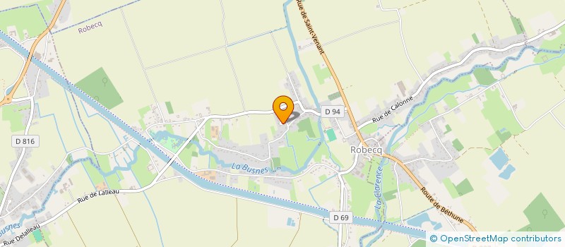 localisation de l'entreprise MONSIEUR ADRIEN TAILLY  ROBECQ