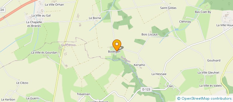 localisation de l'entreprise MONSIEUR ADRIEN TANGUY  COLPO