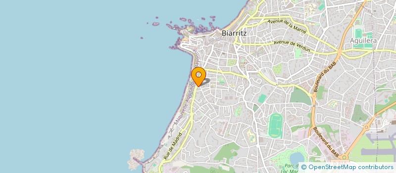 localisation de l'entreprise MONSIEUR ADRIEN TERNON à BIARRITZ