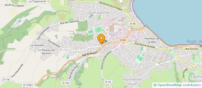 localisation de l'entreprise MONSIEUR ADRIEN TESSON  CHERBOURG-EN-COTENTIN