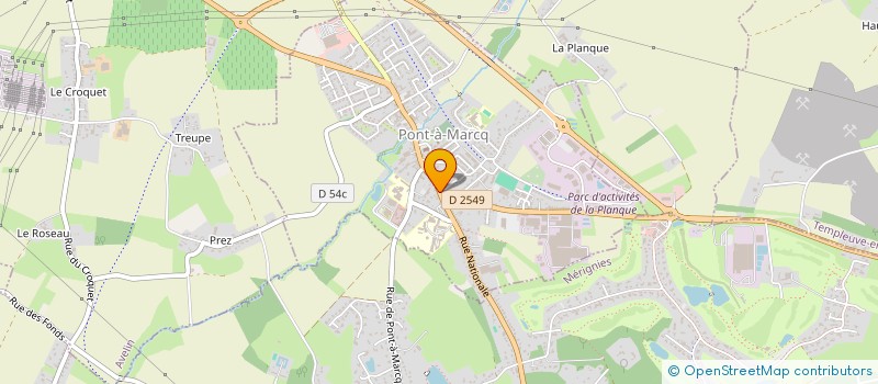 localisation de l'entreprise MONSIEUR ADRIEN THERBY  AVELIN