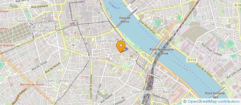 localisation de l'entreprise MONSIEUR ADRIEN THOMAS  BORDEAUX