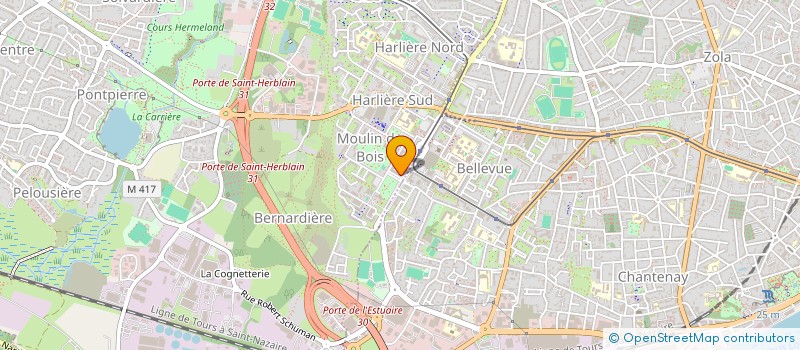 localisation de l'entreprise MONSIEUR ADRIEN THOMAS  SAINT-HERBLAIN