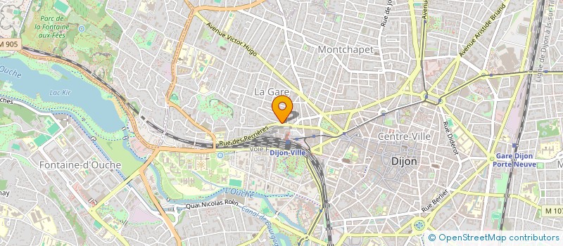 localisation de l'entreprise MONSIEUR ADRIEN THOMAS à DIJON