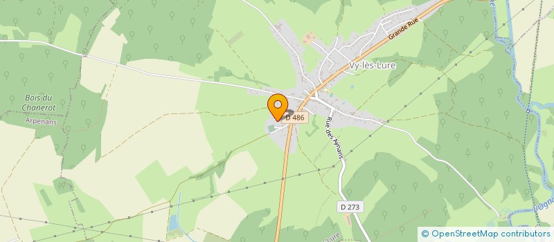 localisation de l'entreprise MONSIEUR ADRIEN THOMASSEY  VY-LES-LURE