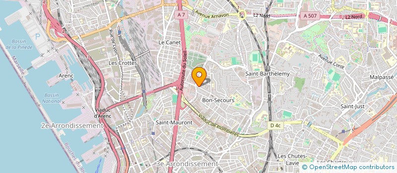 localisation de l'entreprise MONSIEUR ADRIEN TIRABELLA à MARSEILLE