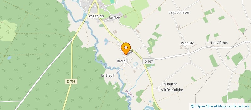 localisation de l'entreprise MONSIEUR ADRIEN TOMAS  MOHON