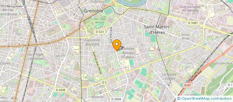 localisation de l'entreprise MONSIEUR ADRIEN TOMCZYK à GRENOBLE