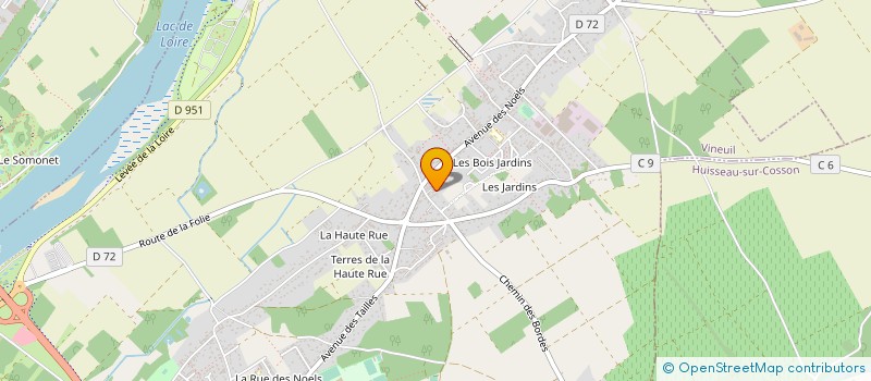 localisation de l'entreprise MONSIEUR ADRIEN TOUIL à VINEUIL