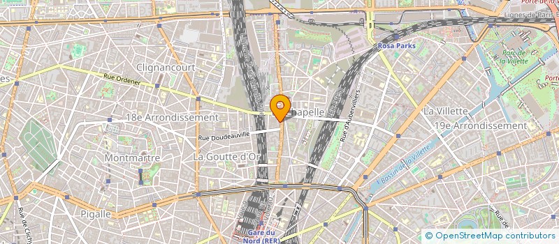 localisation de l'entreprise MONSIEUR ADRIEN TOUSSAINT  PARIS