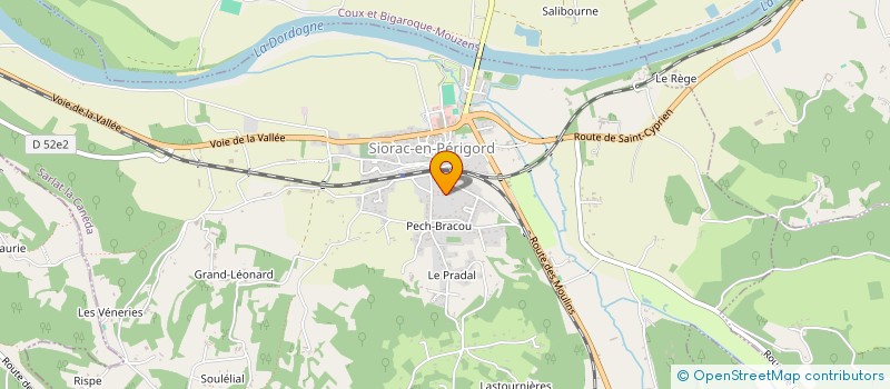 localisation de l'entreprise MONSIEUR ADRIEN TRAVELLE  SIORAC-EN-PERIGORD